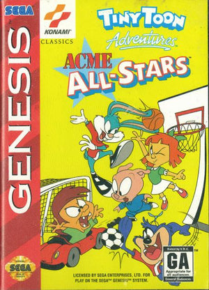 The GameZone - Tiny Toon Adventures ACME All-Stars - Video Game - Sega Genesis