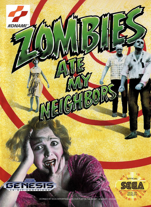 The GameZone - Zombies Ate My Neighbors - Video Game - Sega Genesis