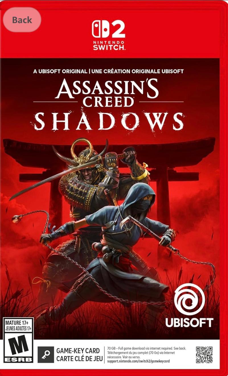Assassin's Creed Shadows - Nintendo Switch 2