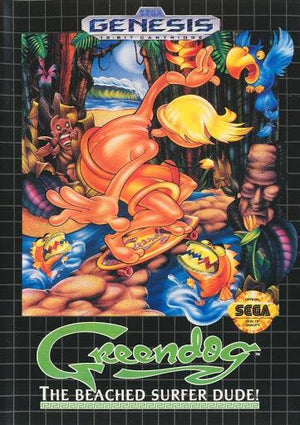 The GameZone - Greendog Beached Surfer Dude - Video Game - Sega Genesis