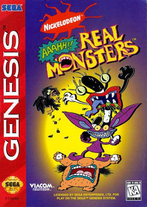 The GameZone - AAAHH Real Monsters - Video Game - Sega Genesis