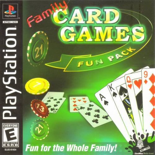 The GameZone - Family Card Games Fun Pack - Video Game - Playstation