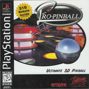 The GameZone - Pro Pinball - Video Game - Playstation