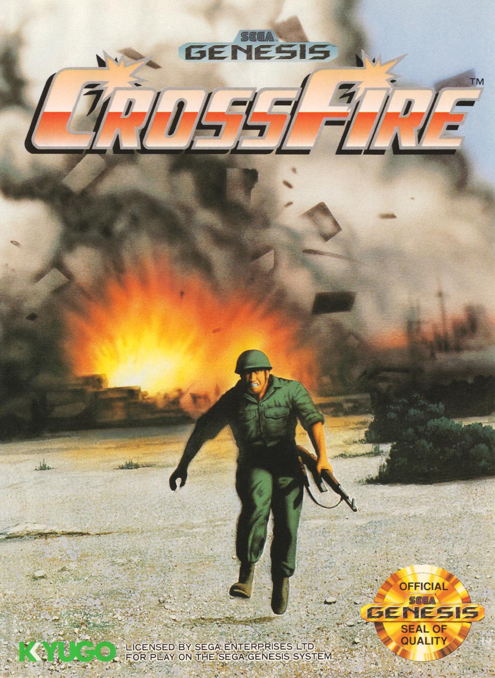 Crossfire - Sega Genesis