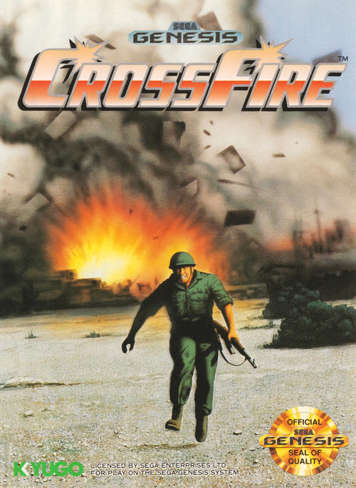 The GameZone - Crossfire - Video Game - Sega Genesis