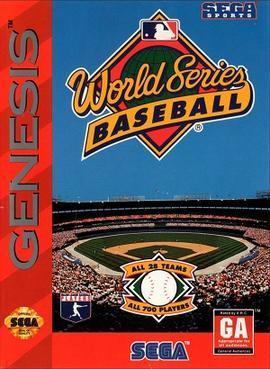 The GameZone - World Series Baseball - Video Game - Sega Genesis