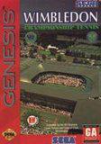 The GameZone - Wimbledon Championship Tennis - Video Game - Sega Genesis