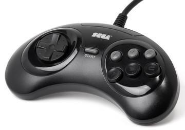 The GameZone - Sega Genesis 6 Button Controller - Video Game - Sega Genesis