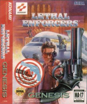 The GameZone - Lethal Enforcers [Gun Bundle] - Video Game - Sega Genesis