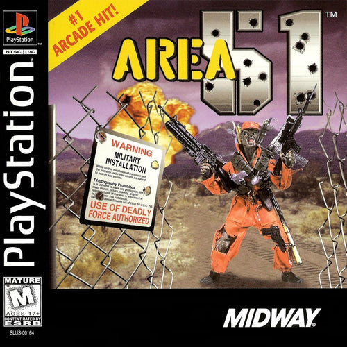 The GameZone - Area 51 - Video Game - Playstation