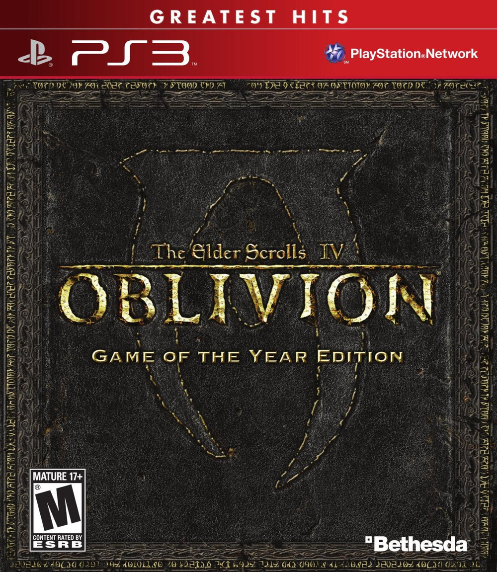 Elder Scrolls IV Oblivion Game of the Year [Greatest Hits] - Playstation 3