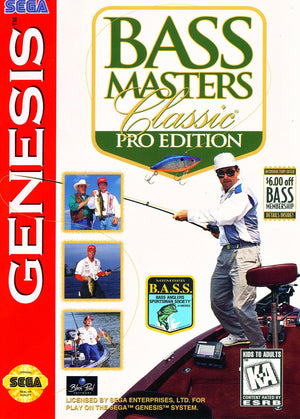 The GameZone - Bass Masters Classic Pro Edition - Video Game - Sega Genesis