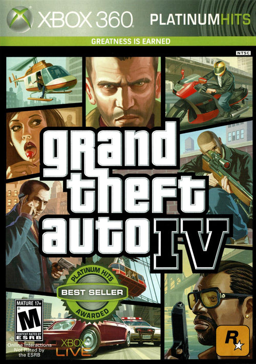 The GameZone - Grand Theft Auto IV [Platinum Hits] - Video Game - Xbox 360