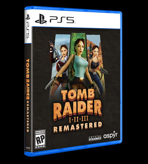 Tomb Raider I-III Remastered - Playstation 5