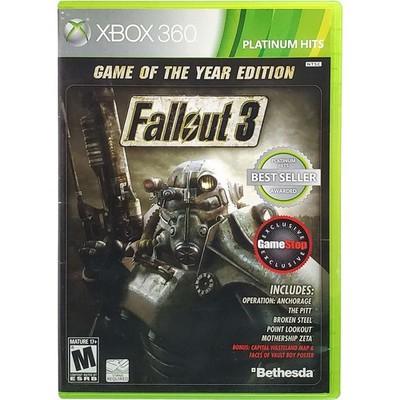 The GameZone - Fallout 3 [Game Of The Year Platinum Hits GameStop] - Video Game - Xbox 360
