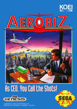 The GameZone - Aerobiz - Video Game - Sega Genesis
