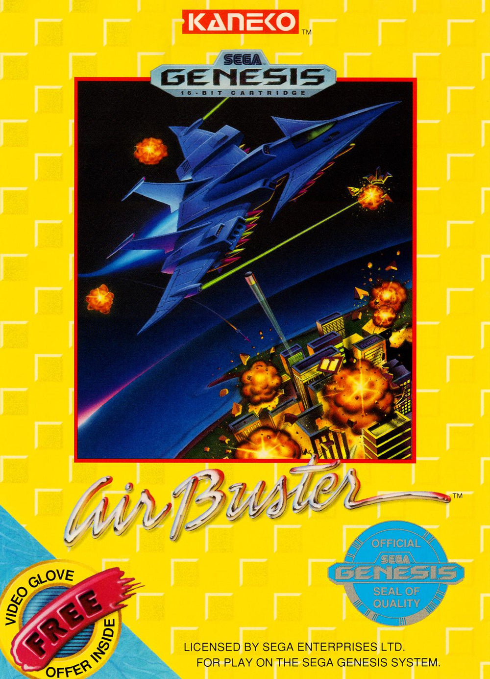 Air Buster - Sega Genesis