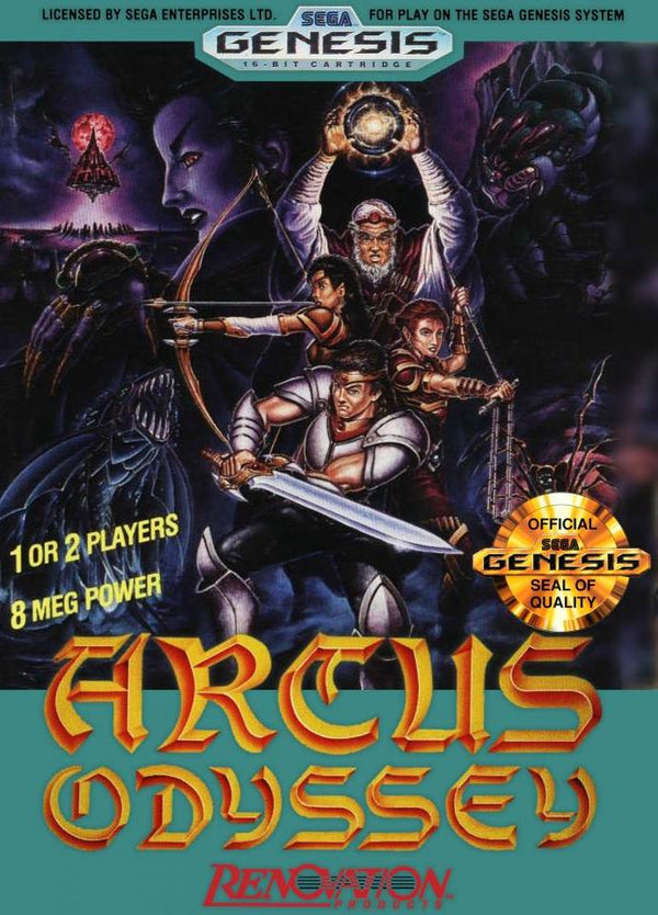Arcus Odyssey - Sega Genesis