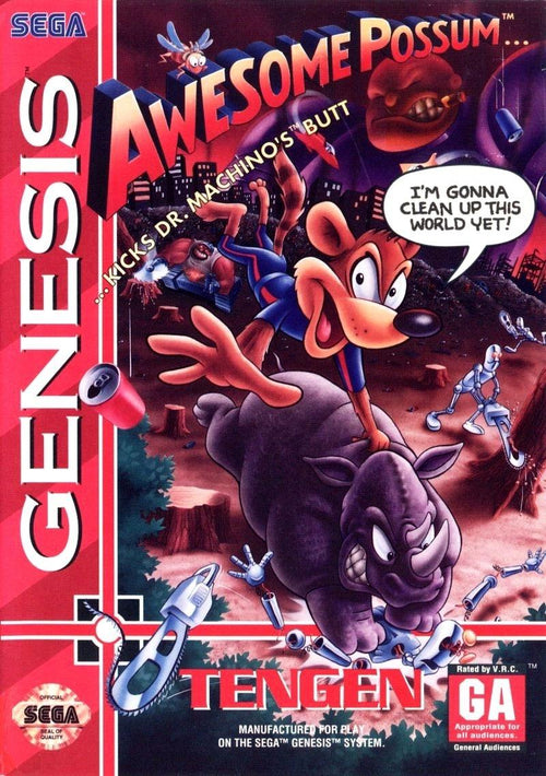 The GameZone - Awesome Possum - Video Game - Sega Genesis
