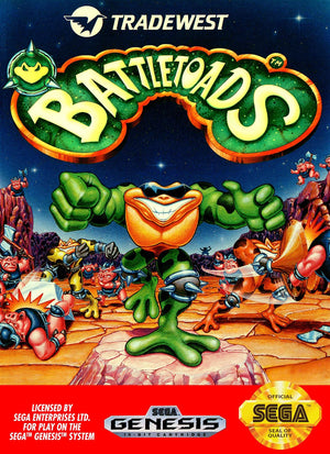 The GameZone - Battletoads - Video Game - Sega Genesis