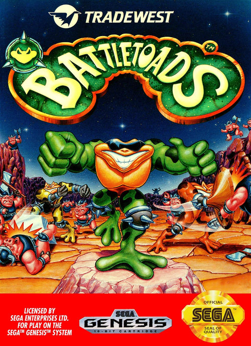 The GameZone - Battletoads - Video Game - Sega Genesis