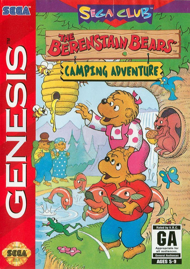 Berenstain Bears Camping Adventure - Sega Genesis