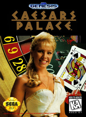 The GameZone - Caesar's Palace - Video Game - Sega Genesis