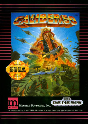 The GameZone - Caliber 50 - Video Game - Sega Genesis