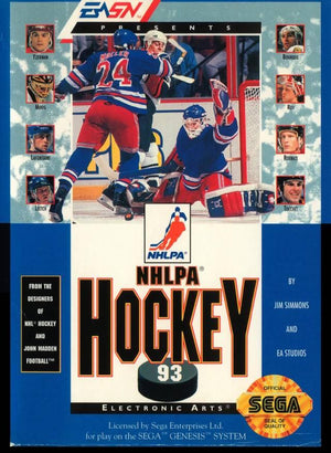 The GameZone - NHLPA Hockey '93 - Video Game - Sega Genesis