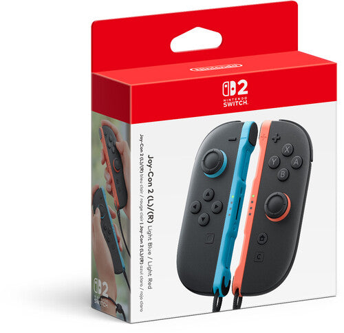 Switch 2 Joy-Con : Light Blue/Light Red - Nintendo Switch 2