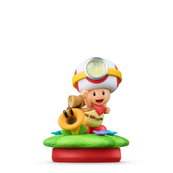 Captain Toad & Talking Flower Amiibo - Amiibo