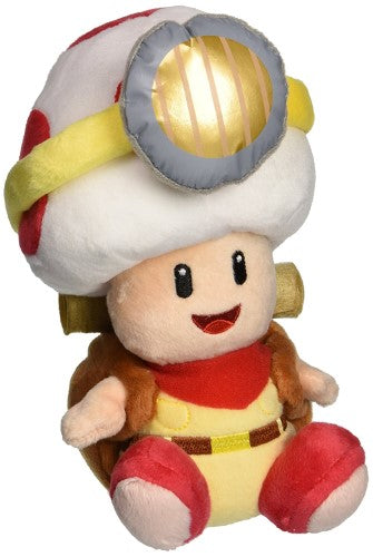 Captain Toad 6.5"(Sitting) - Plush