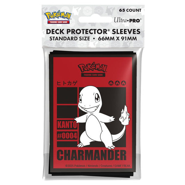 Charmander Sleeves 65ct - Supplies