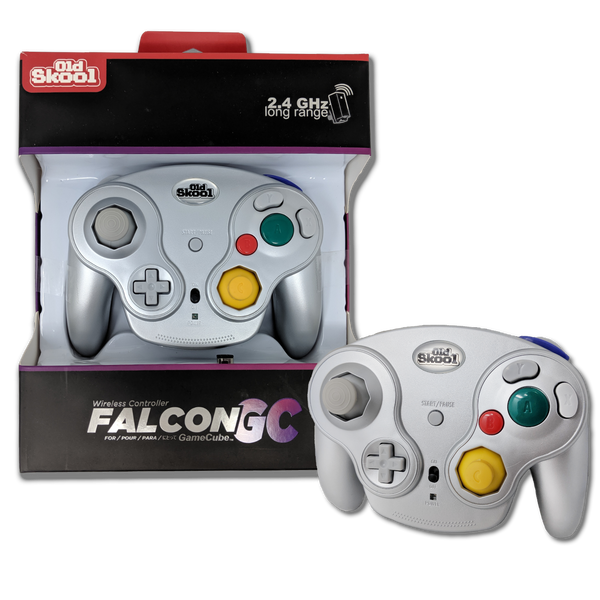 Falcon GC Controller-Silver - Gamecube