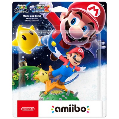 Mario and Luma Amiibo - Amiibo