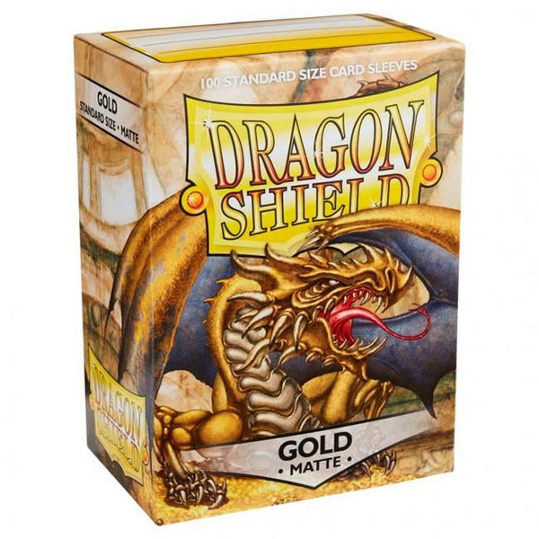 Matte Dragon Shields - Gold - Supplies