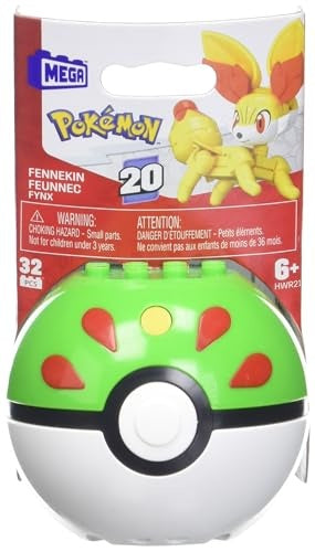 Mega Construx PokeBalls-Fennekin - Mega Bloks