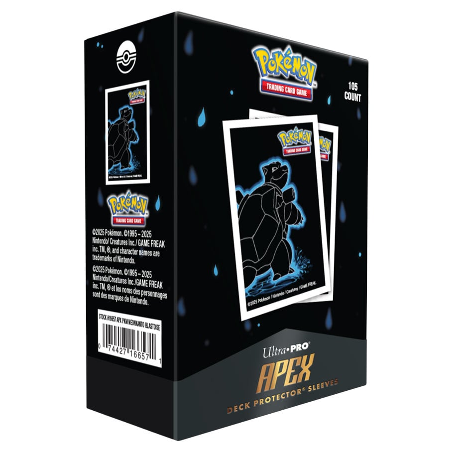 Neon Kanto Blastoise Sleeves - Supplies
