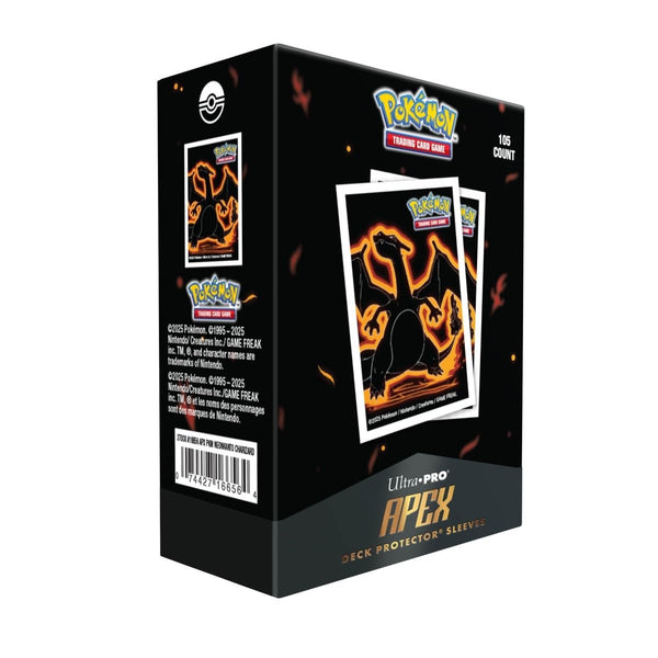 Neon Kanto Charizard Sleeves - Supplies