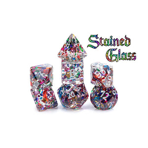 Stained Glass Dice Set - Supplies