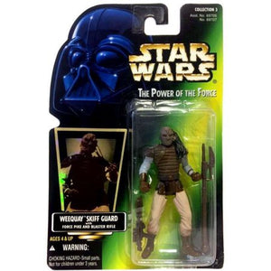 Star Wars The Power of the Force: Weequay Skiff Guard Figure  - Action Figure