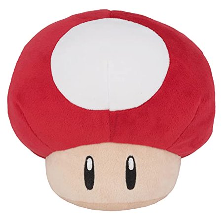Red Super Mushroom 6" - Plush