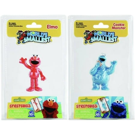 World's Smallest Sesame Street Strechies - Toys