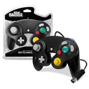 Old Skool GameCube Controller-Black - Gamecube