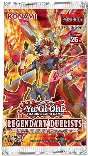 Legendary Duelists: Soulburning Volcano Booster Pack - Yu-Gi-Oh!