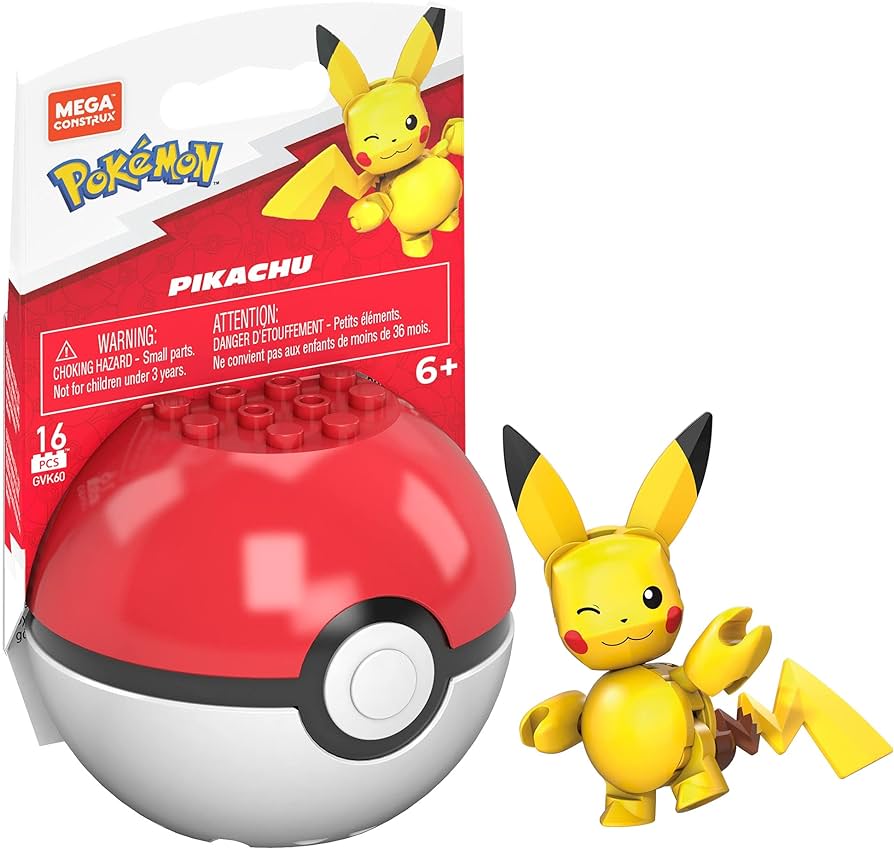 Mega Construx PokeBalls-Pika - Toys