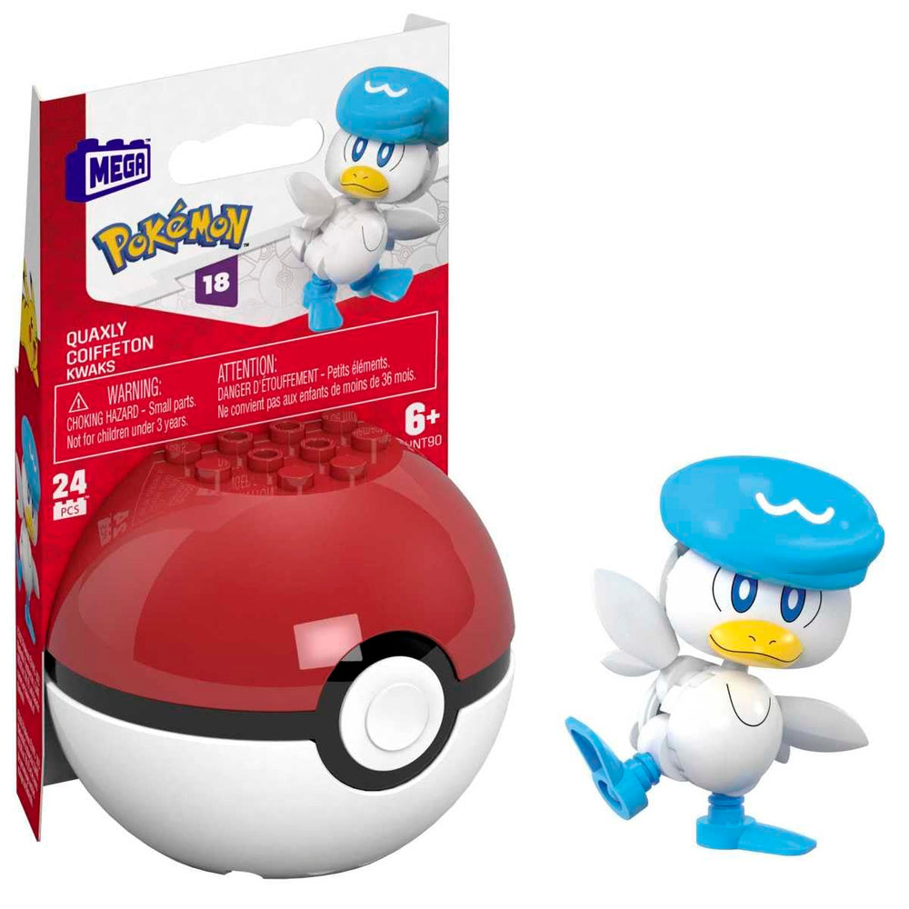 Mega Construx PokeBalls-Quaxly - Toys