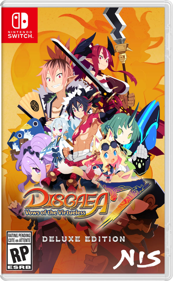 The GameZone - Disgaea 7: Vows of the Virtueless: Deluxe Edition - Video Game - Nintendo Switch