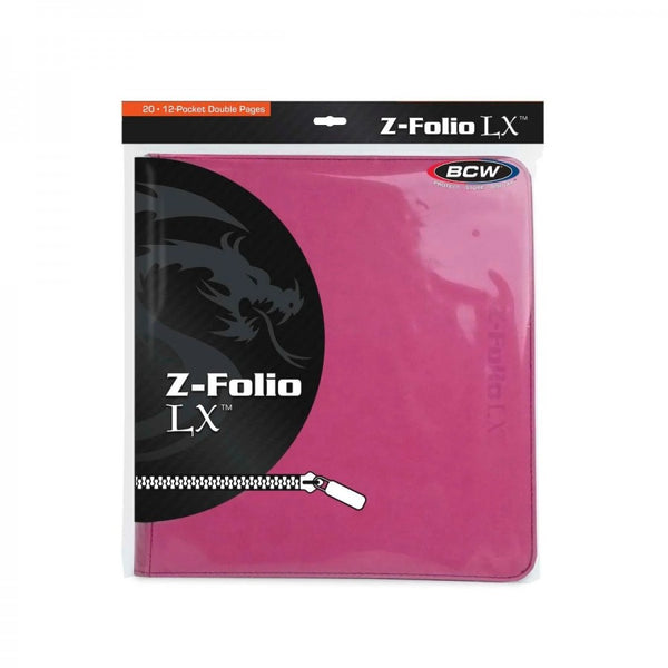 Z-FOLIO - 12-POCKET LX PINK - Supplies