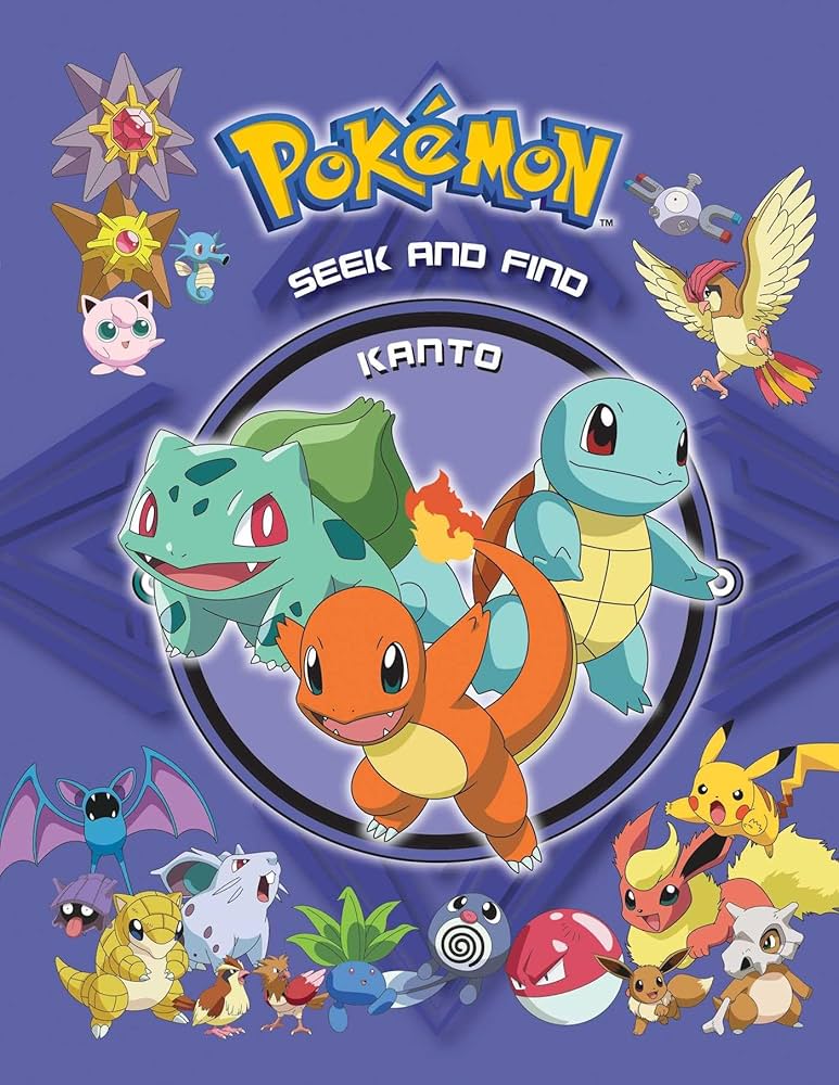 Seek & Find Kanto Region - Toys